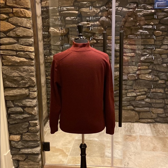 Cotton wool HUGO BOSS red pull over red sweater - Picture 4 of 5